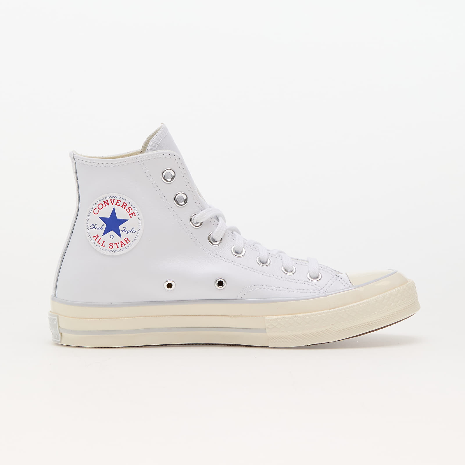 Men's sneakers and shoes Converse Chuck 70 Leather White/ Fossilized/ Egret