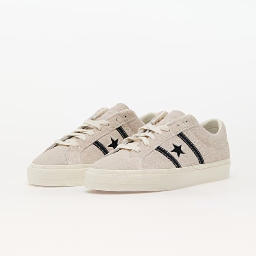 Men s sneakers and shoes Converse One Star Academy Pro Suede Egret Black Egret Queens