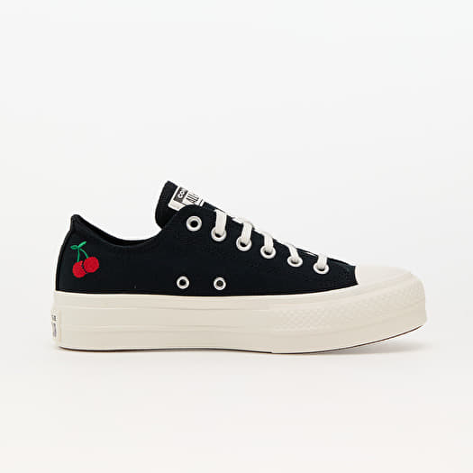 Converse Chuck Taylor All Star Lift Platform Cherries Black/ Egret