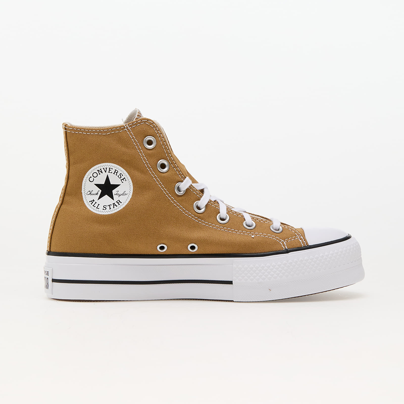 Dámske tenisky a obuv Converse Chuck Taylor All Star Lift Platform Trek Tan/ White/ Black