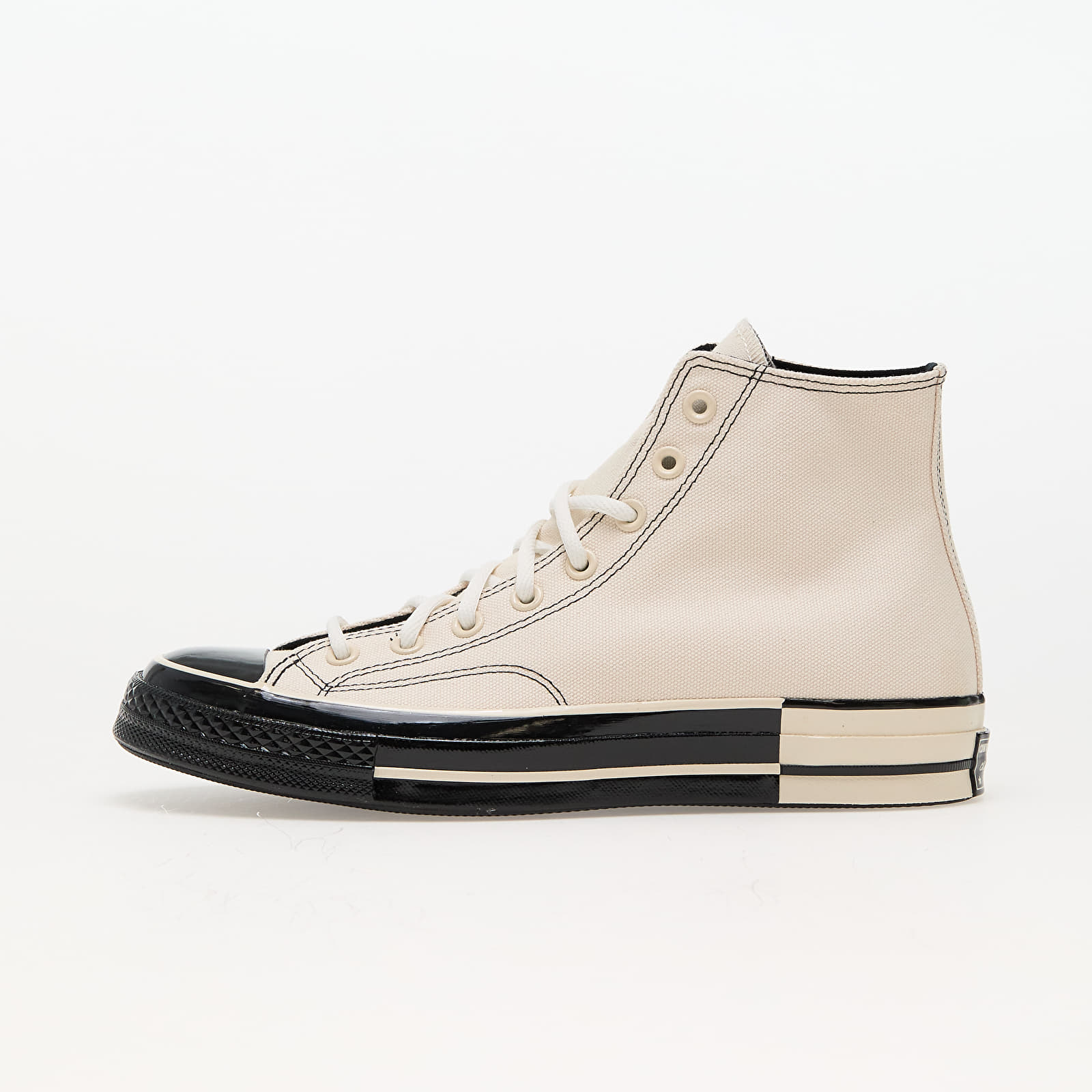 Converse all star hi retailer 70 s natural black egret