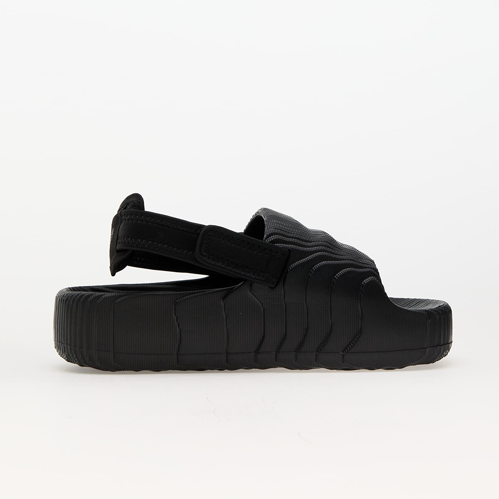 Dámske tenisky a obuv adidas Adilette 22 Xlg W Core Black/ Core Black/ Core Black