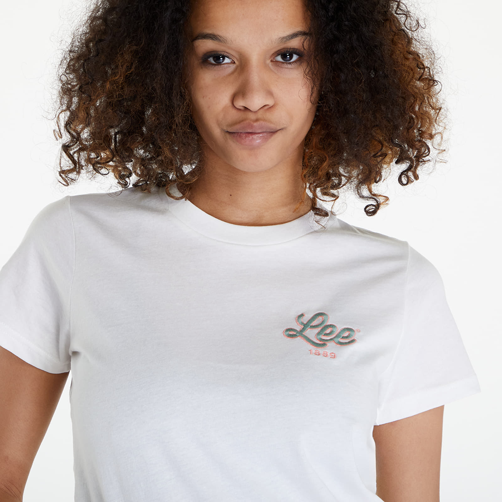 T-shirts Lee Small Logo Tee Ecru