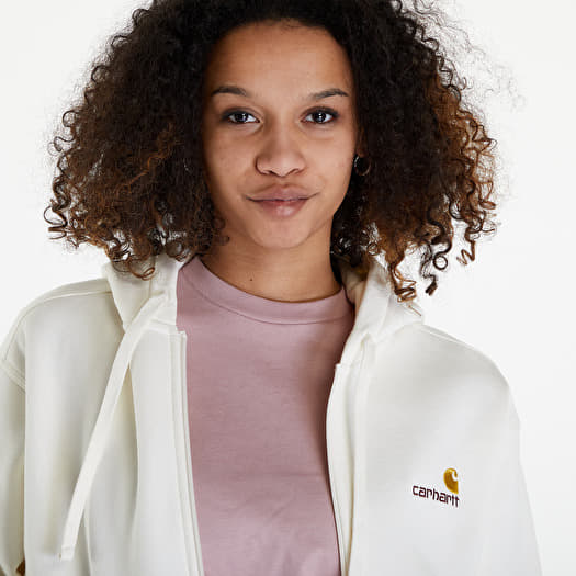 Hoodies and sweatshirts Carhartt WIP Hooded American Script Jacket UNISEX Wax Queens