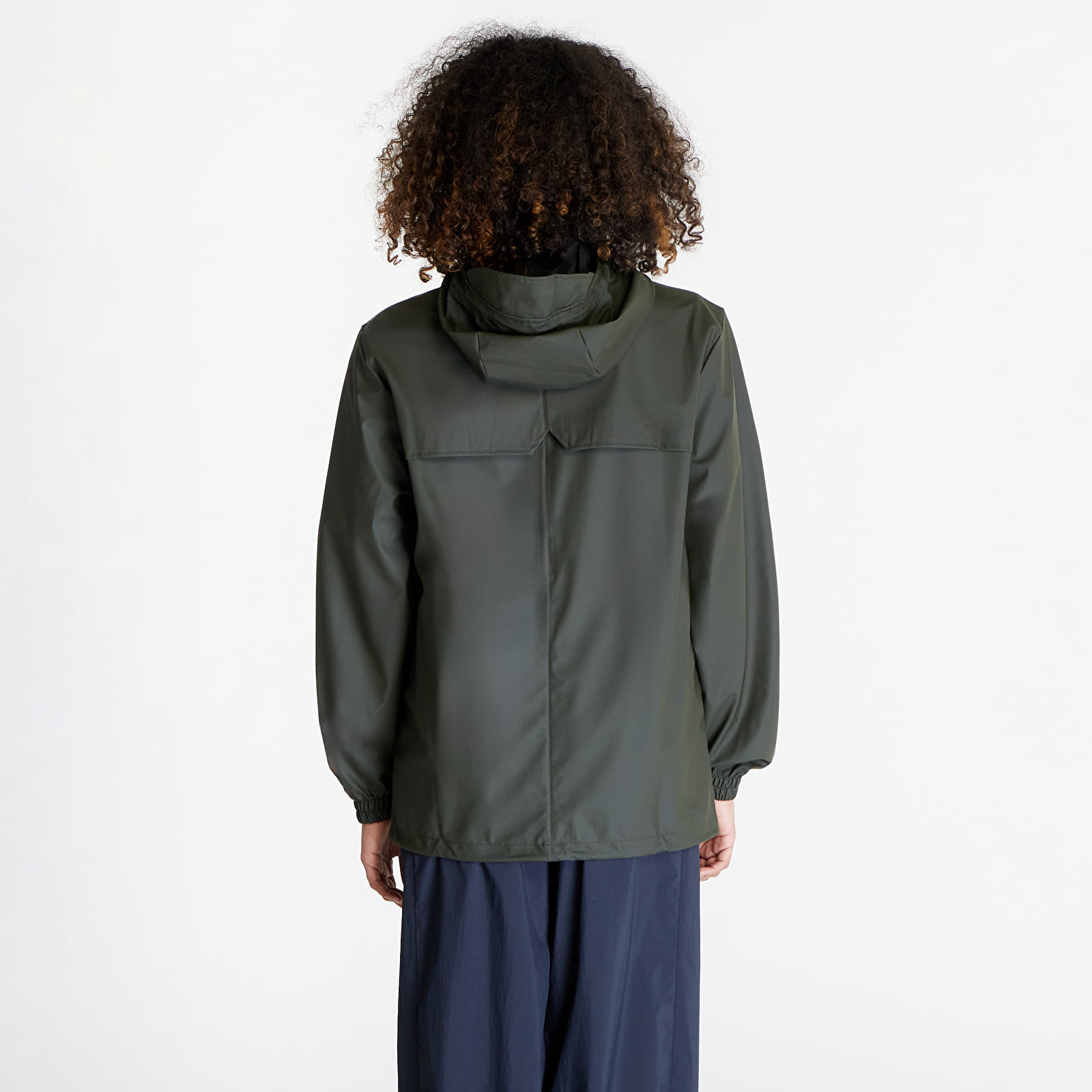 Jackets Rains Storm Breaker W3 UNISEX 03 Green