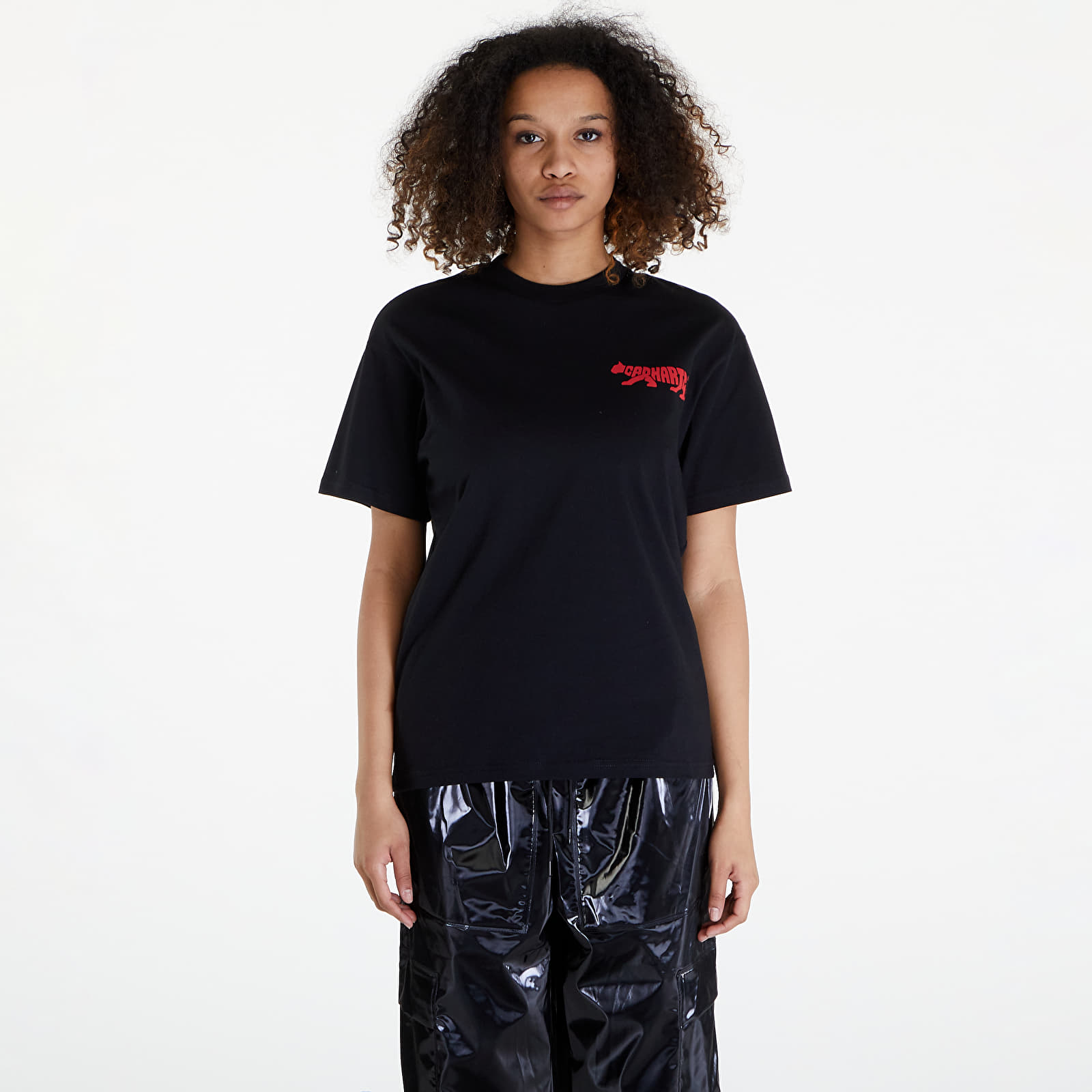 Trička Carhartt WIP Short Sleeve Rocky T-Shirt UNISEX Black