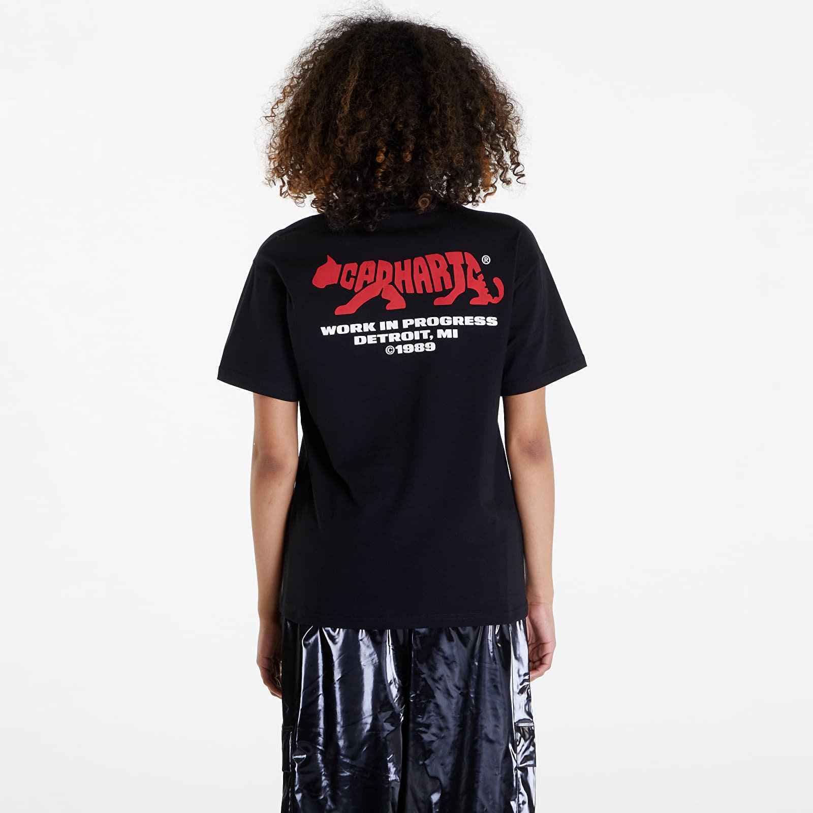 Trička Carhartt WIP Short Sleeve Rocky T-Shirt UNISEX Black