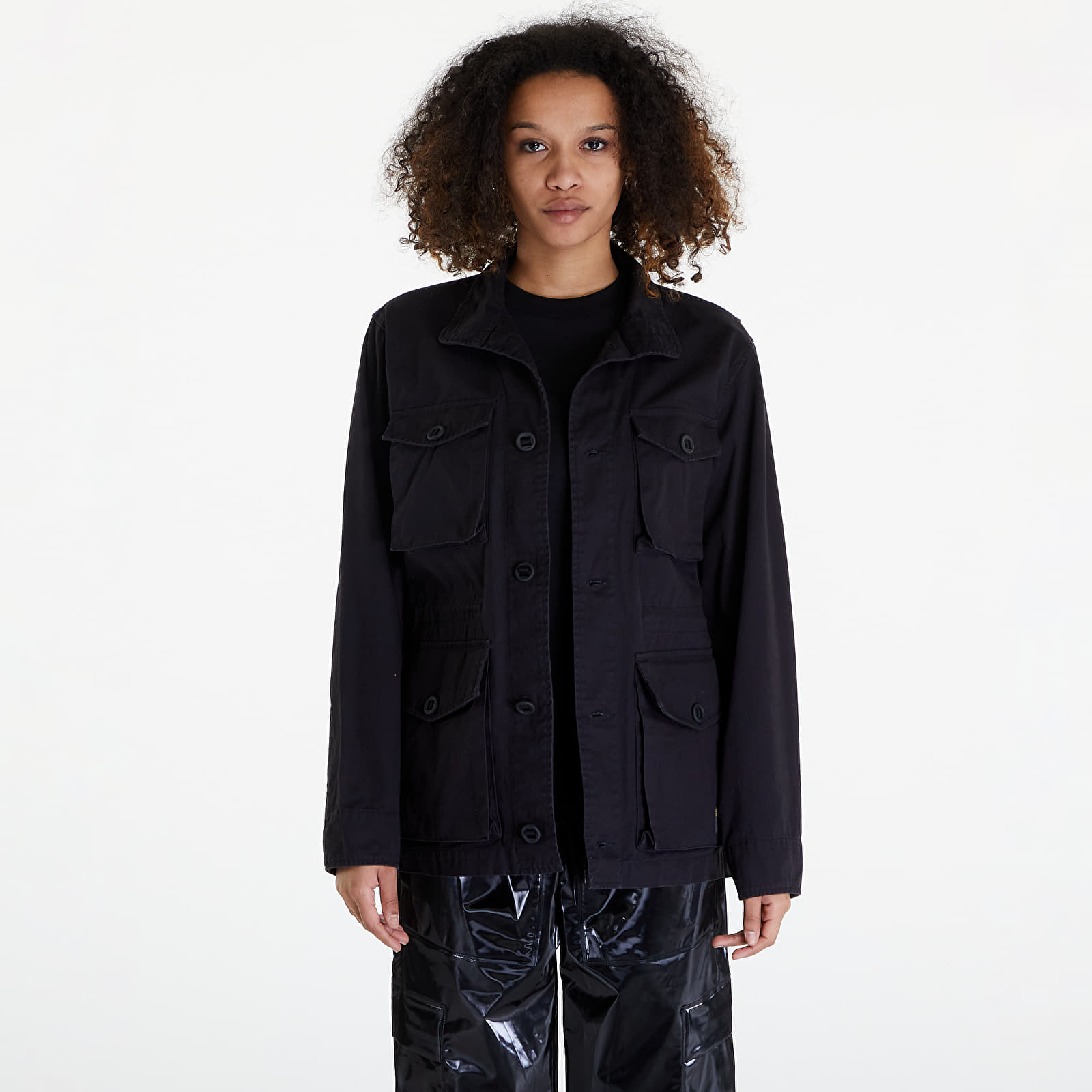 Jassen Carhartt WIP Unity Jacket UNISEX Black Heavy Enzyme Wash
