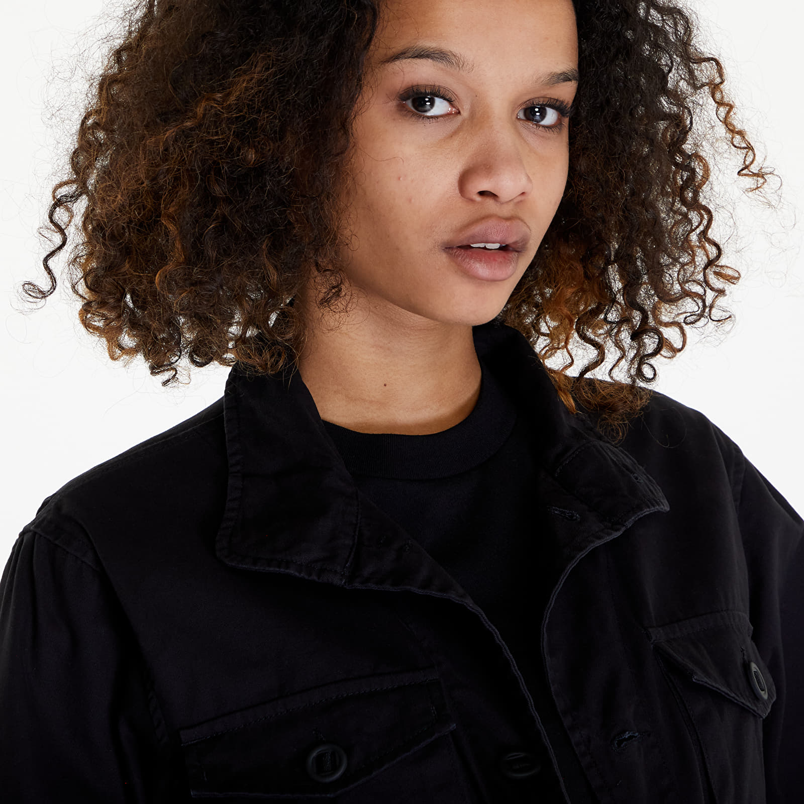 Jassen Carhartt WIP Unity Jacket UNISEX Black Heavy Enzyme Wash