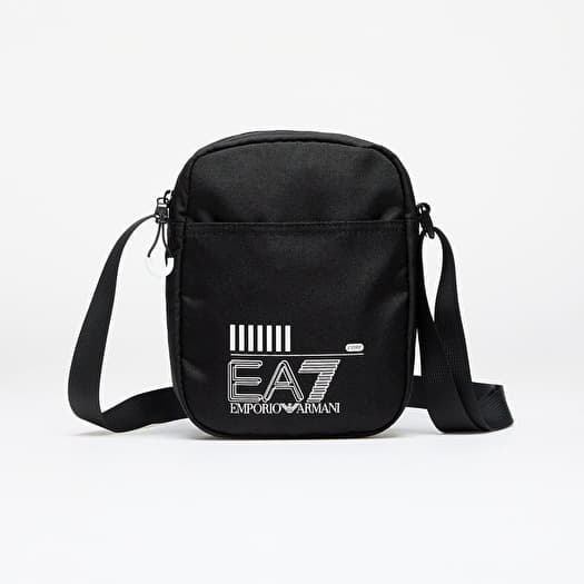 Torba EA7 Emporio Armani Man's Pouch Bag Black/ White Logo