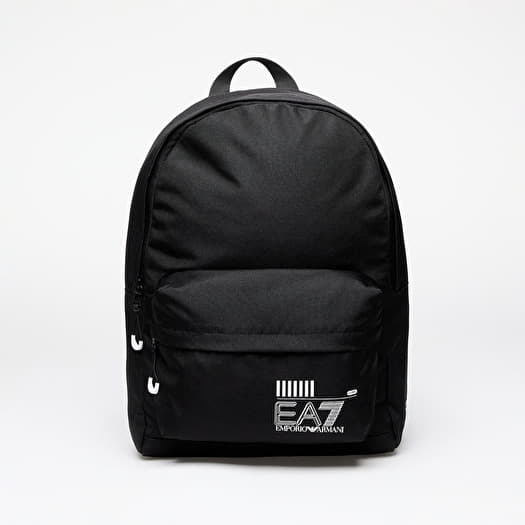 Plecak EA7 Emporio Armani Unisex Backpack Black/ White Logo
