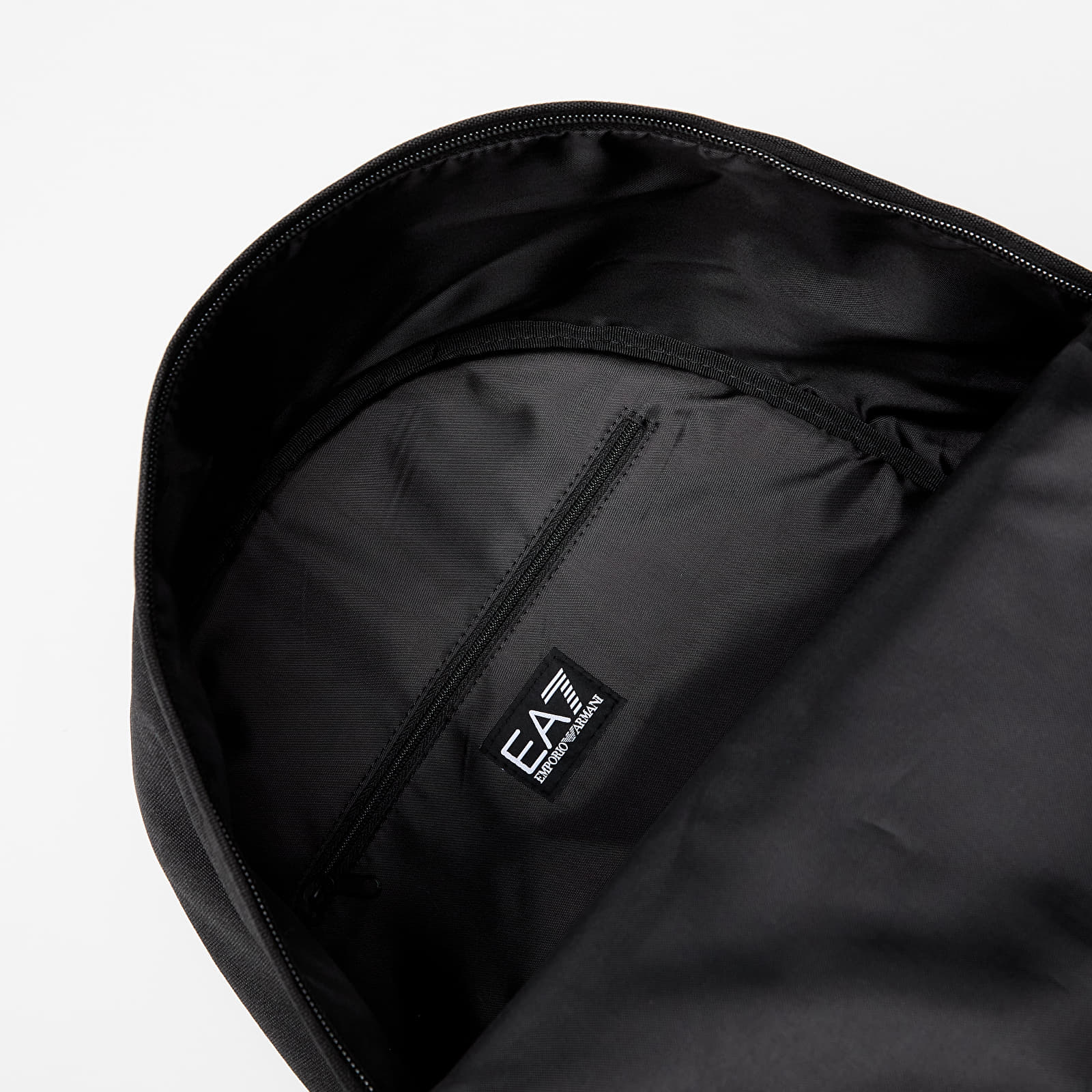 Backpacks EA7 Emporio Armani Unisex Backpack Black White Logo Queens