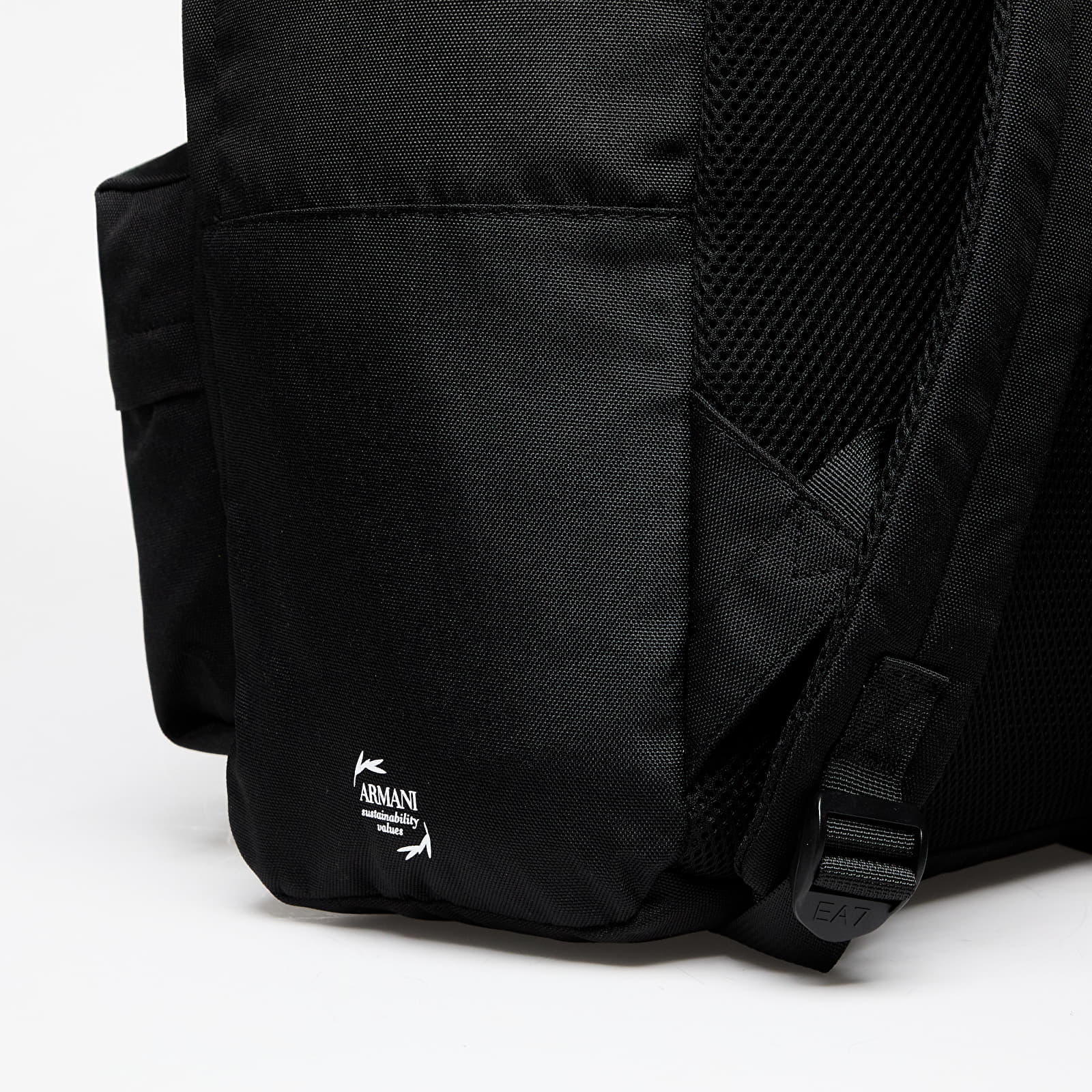 Rucsacuri EA7 Emporio Armani Unisex Backpack Black/ White Logo