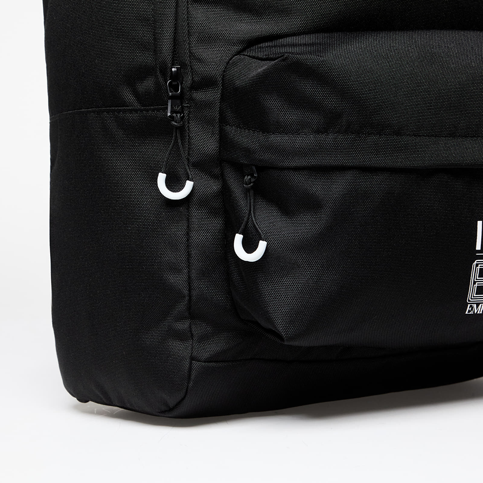 Backpacks EA7 Emporio Armani Unisex Backpack Black White Logo Queens