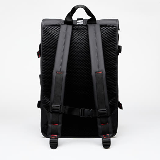 Rains rolltop rucksack black 2025