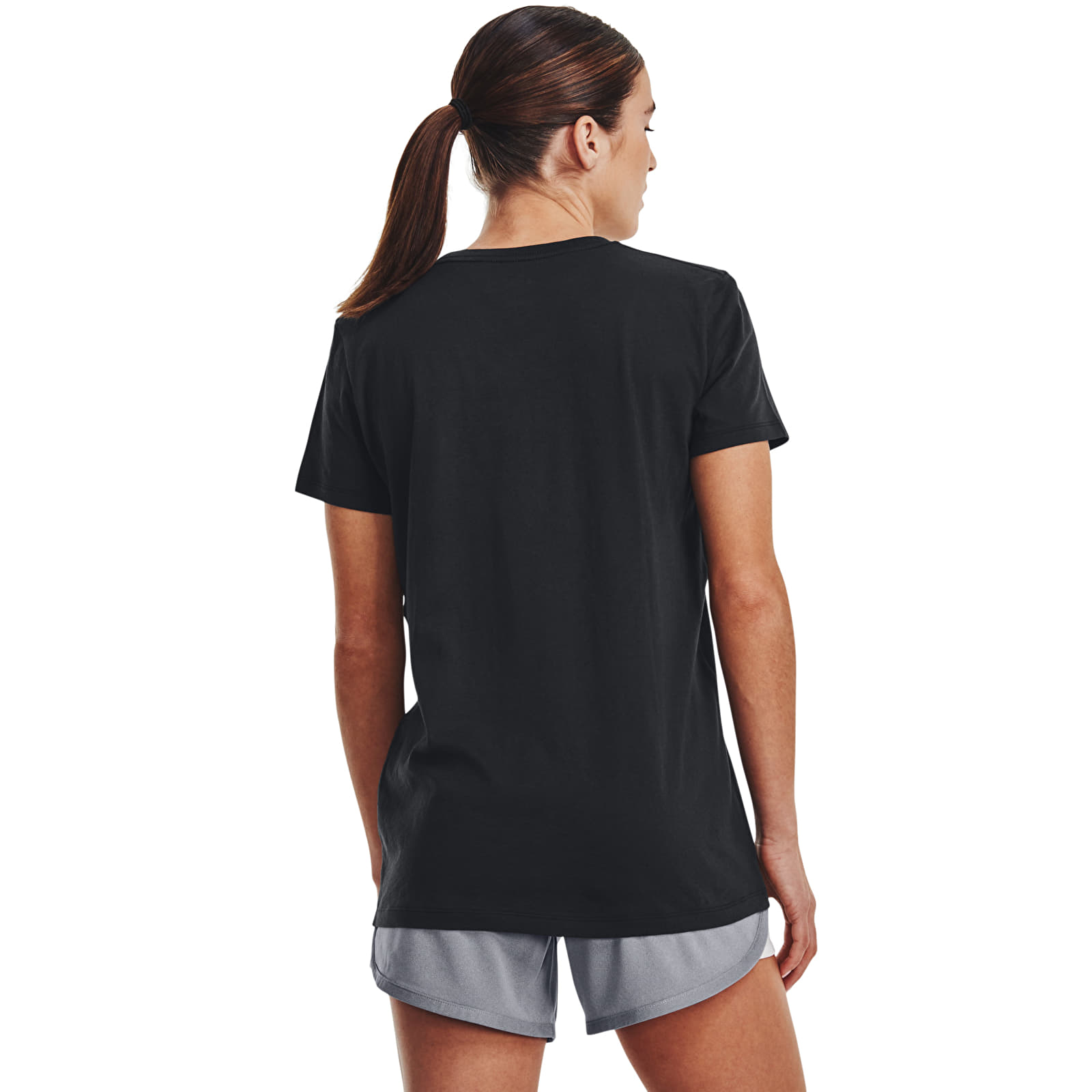 majice kratkih rukava Under Armour  Ua Vintage Performance Ss Black