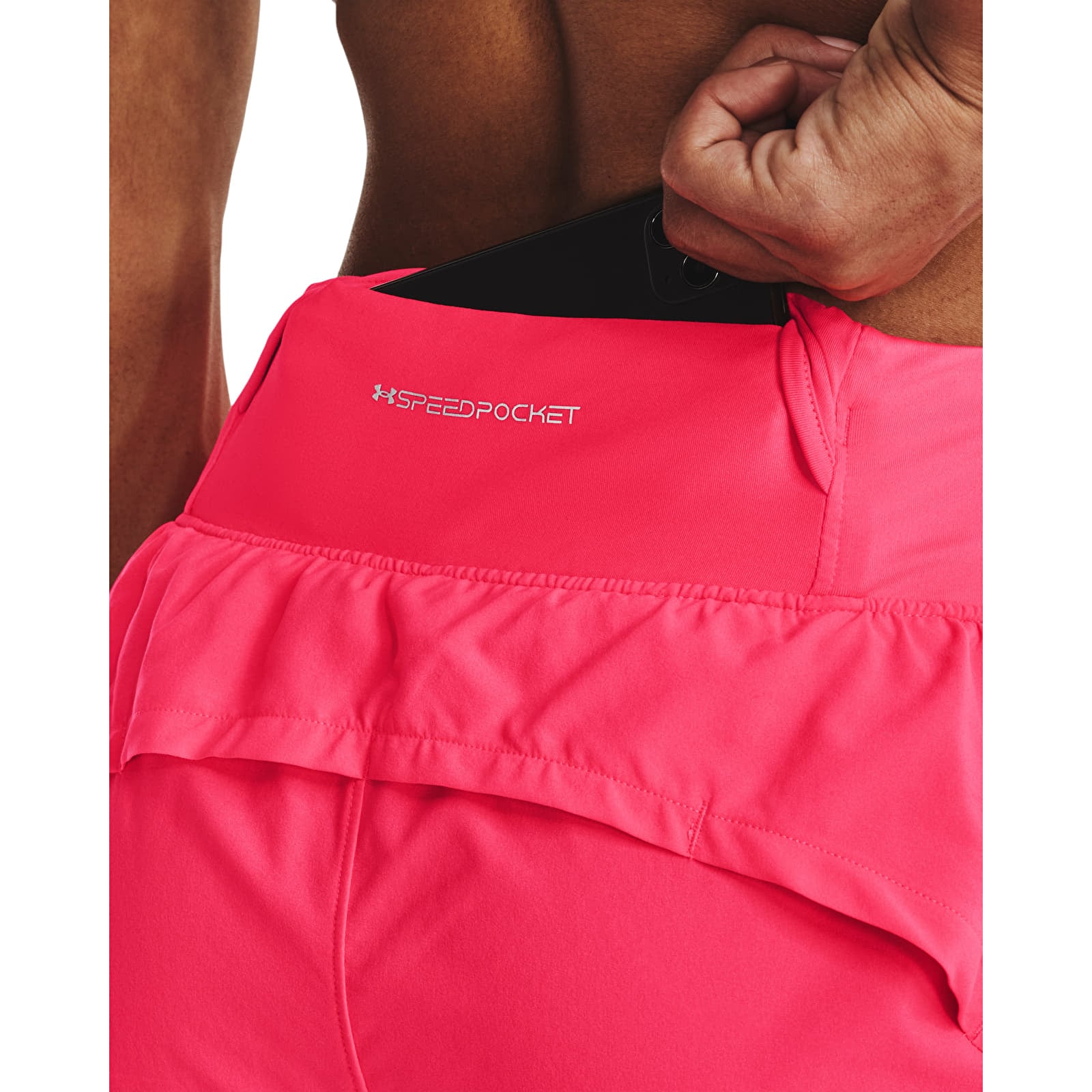 Shorts Under Armour Run Stamina 2In1 Short Pink
