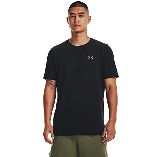 Póló Under Armour Rush Seamless Legacy Ss Black