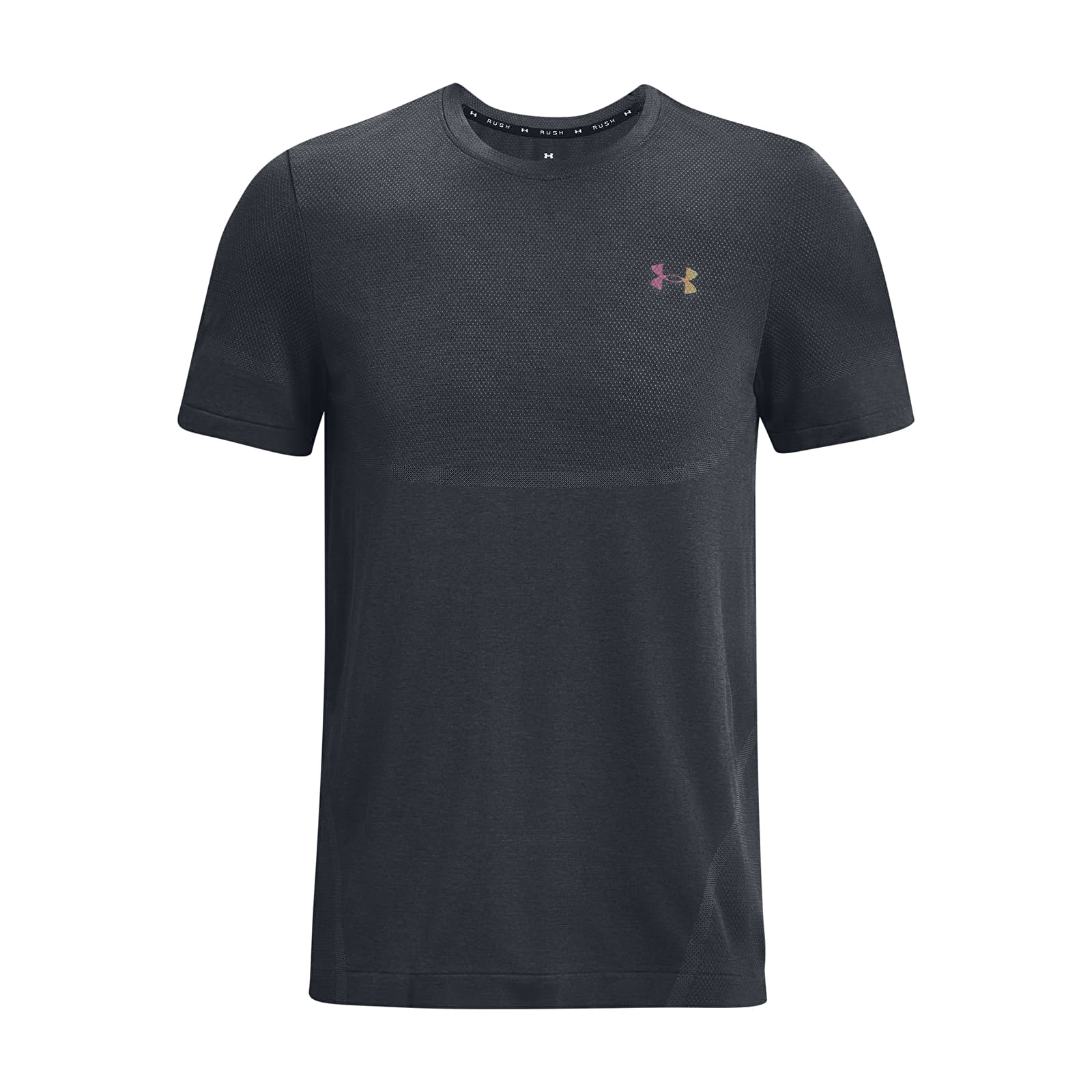Magliette Under Armour Rush Seamless Legacy Ss Pitch Gray
