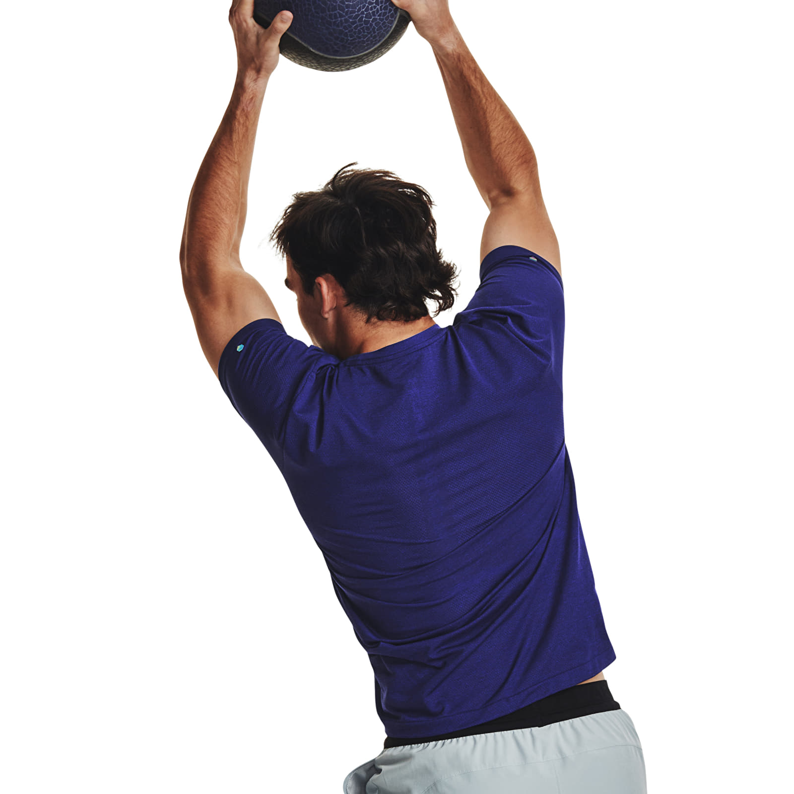 Футболки Under Armour Rush Seamless Legacy Ss Blue