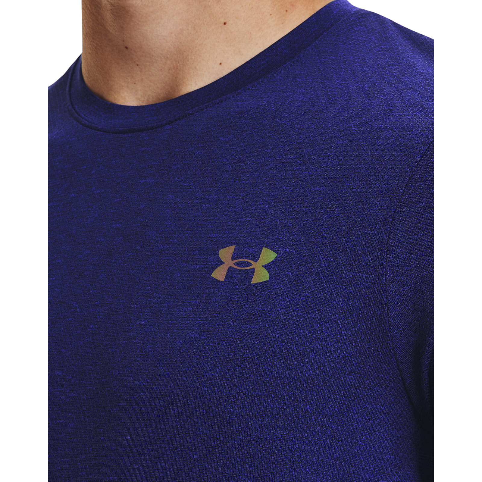 Футболки Under Armour Rush Seamless Legacy Ss Blue
