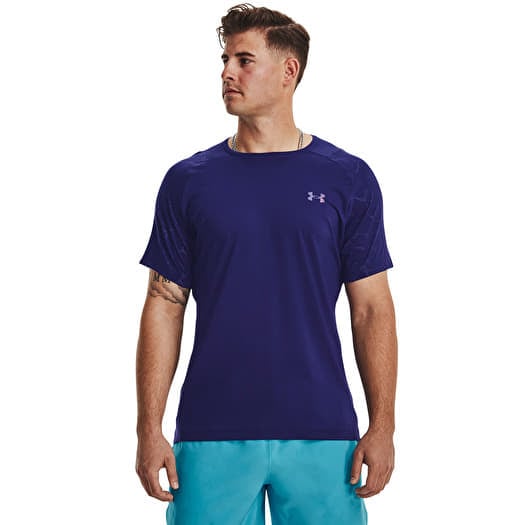 T-shirt Under Armour Rush Emboss Ss Blue