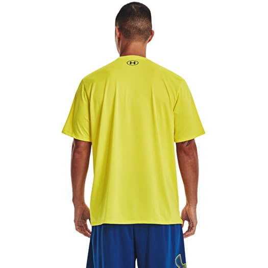 Under armour yellow t shirt sale