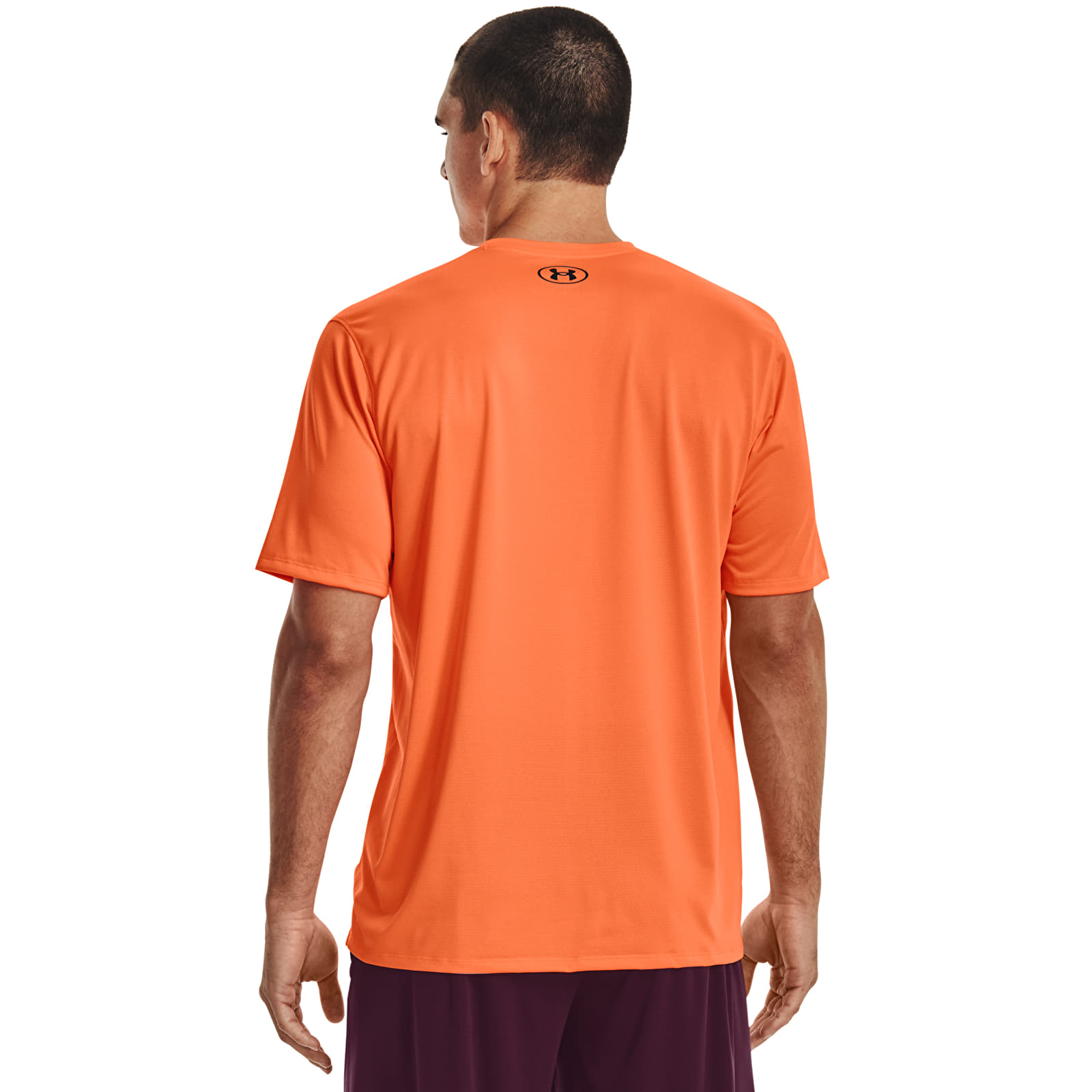 Mens orange under armour t shirt shop
