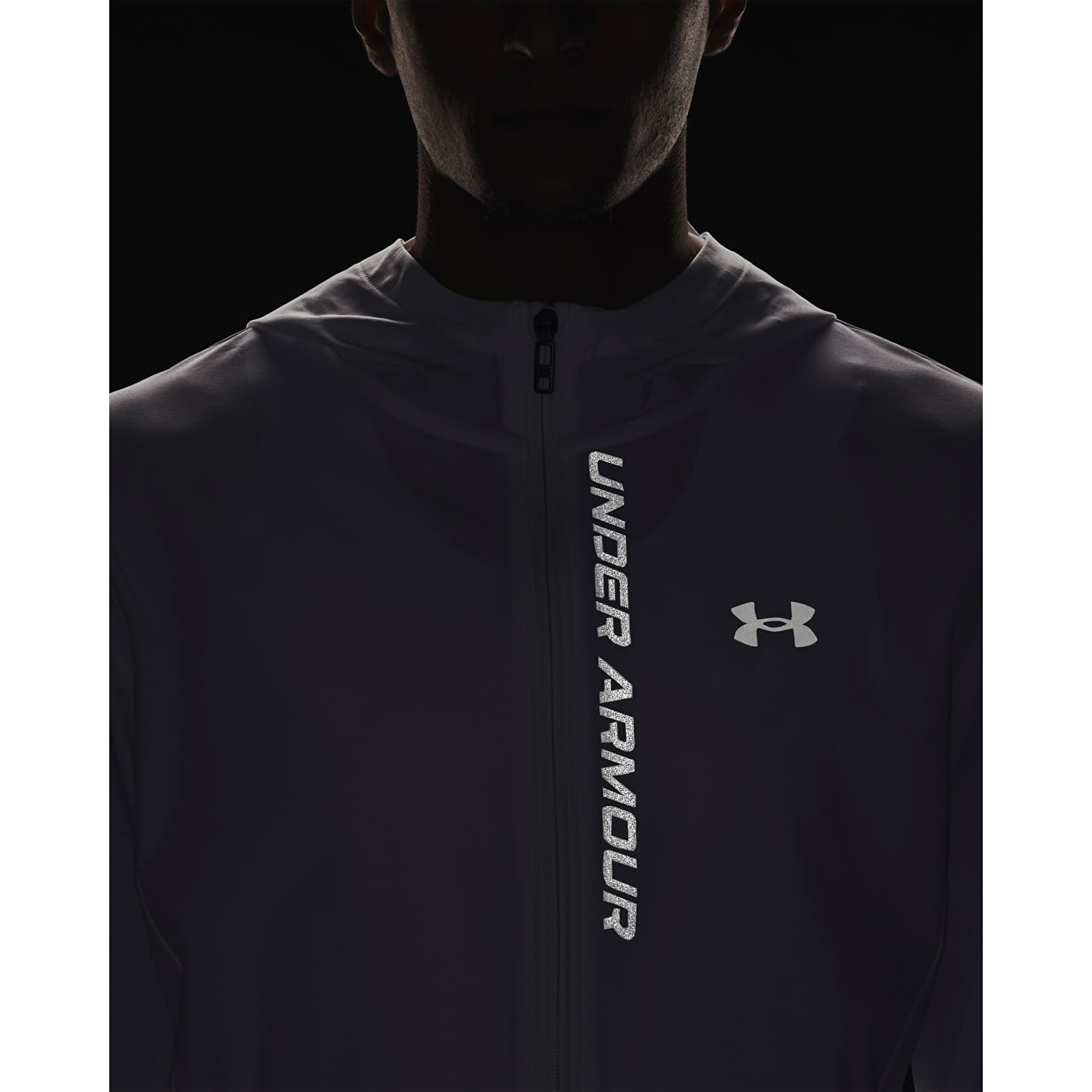Geci Under Armour Outrun The Storm Jacket White