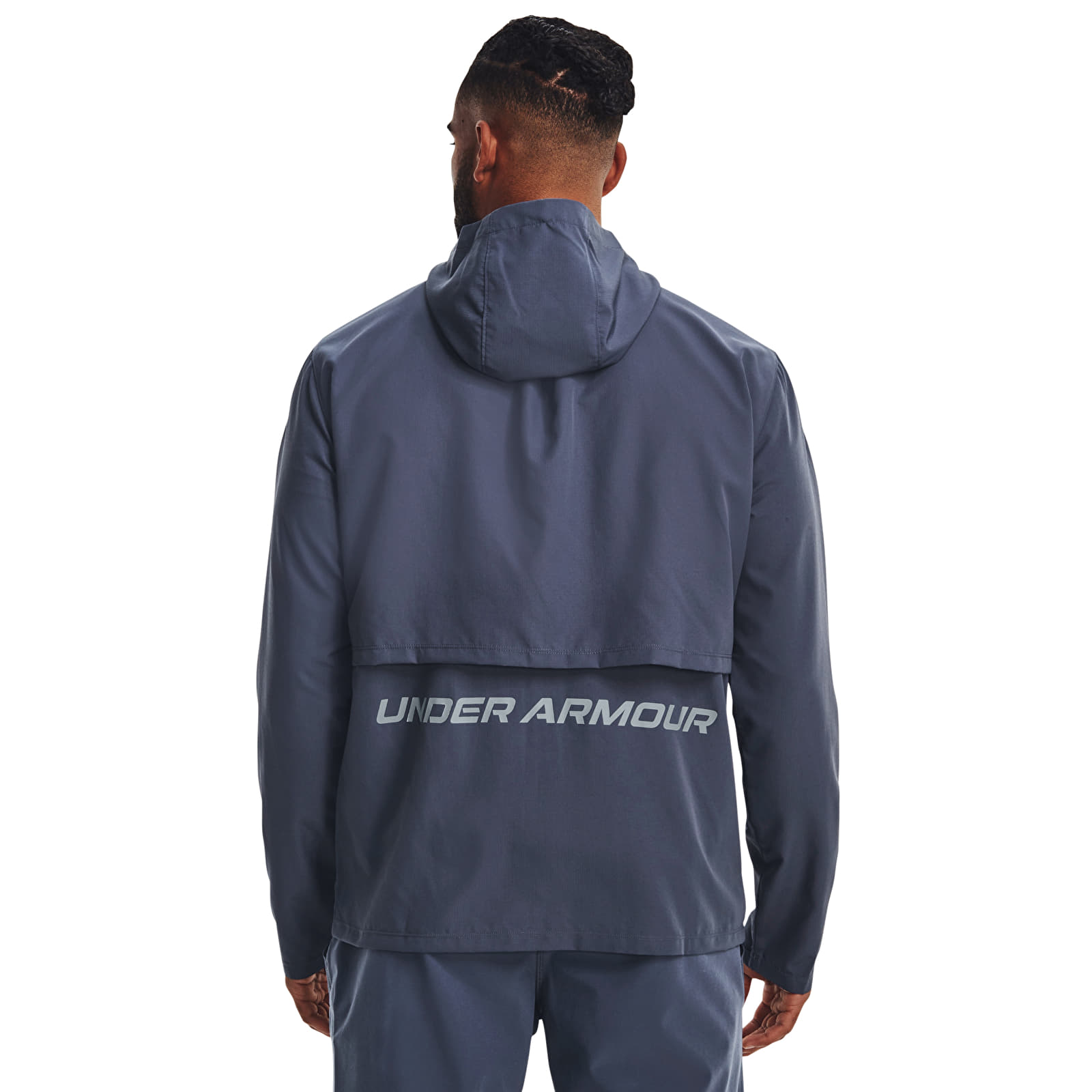Jacken Under Armour Storm Run Hooded Jacket Gray