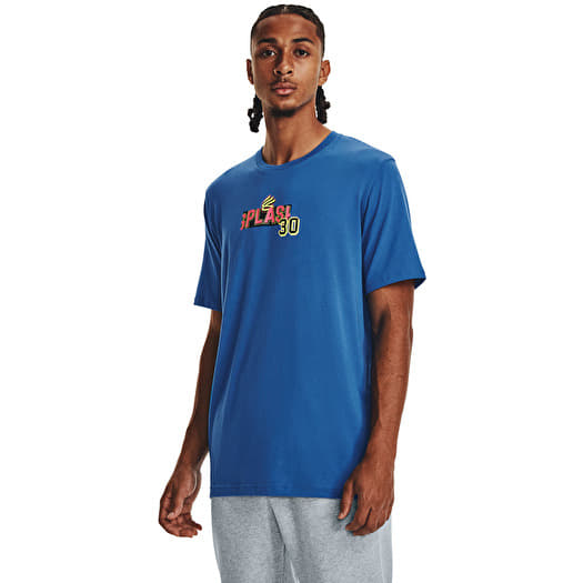 T Shirts Under Armour Curry Splash Party Ss Blue Queens