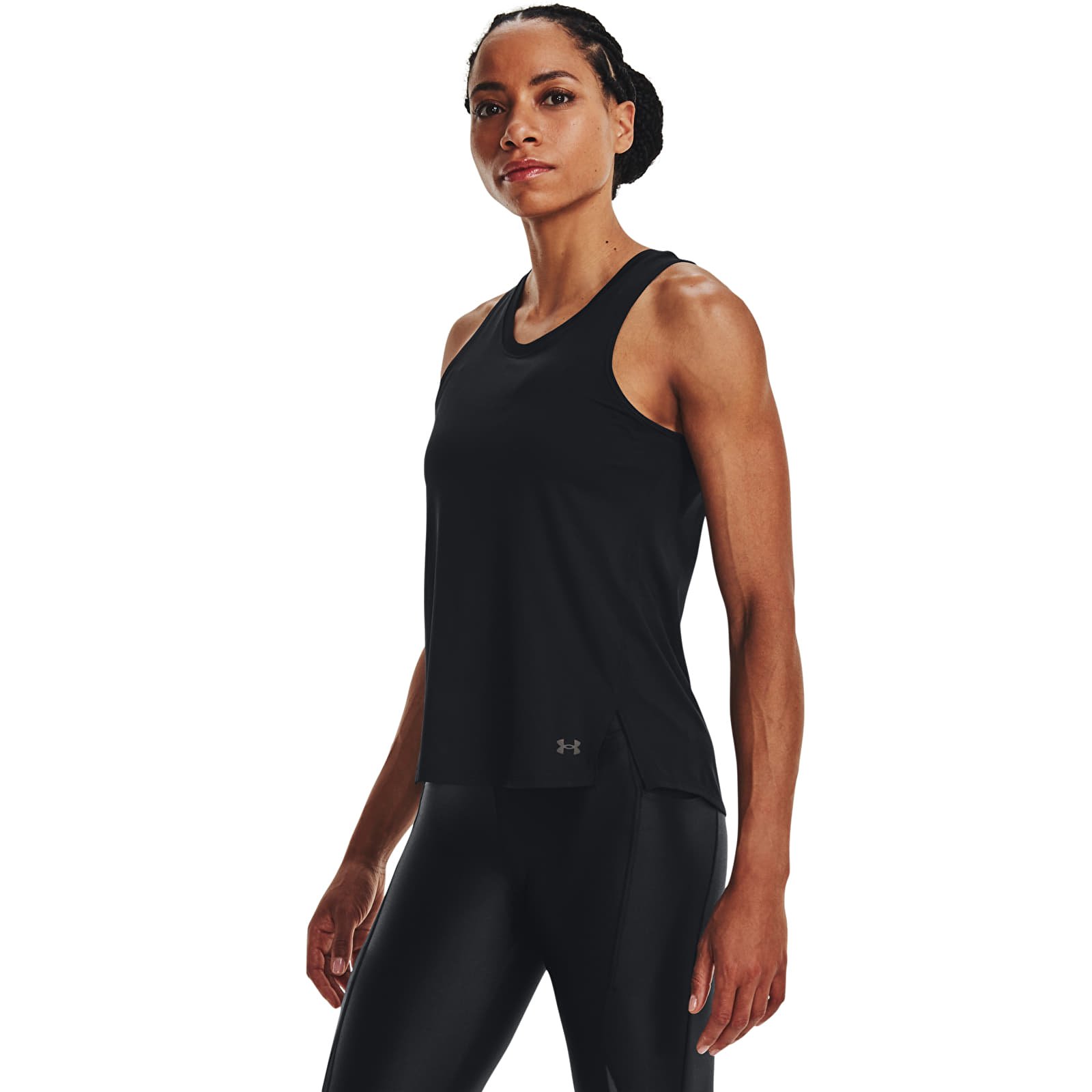 Camisetas de tirantes Under Armour Iso-Chill Laser Tank Black