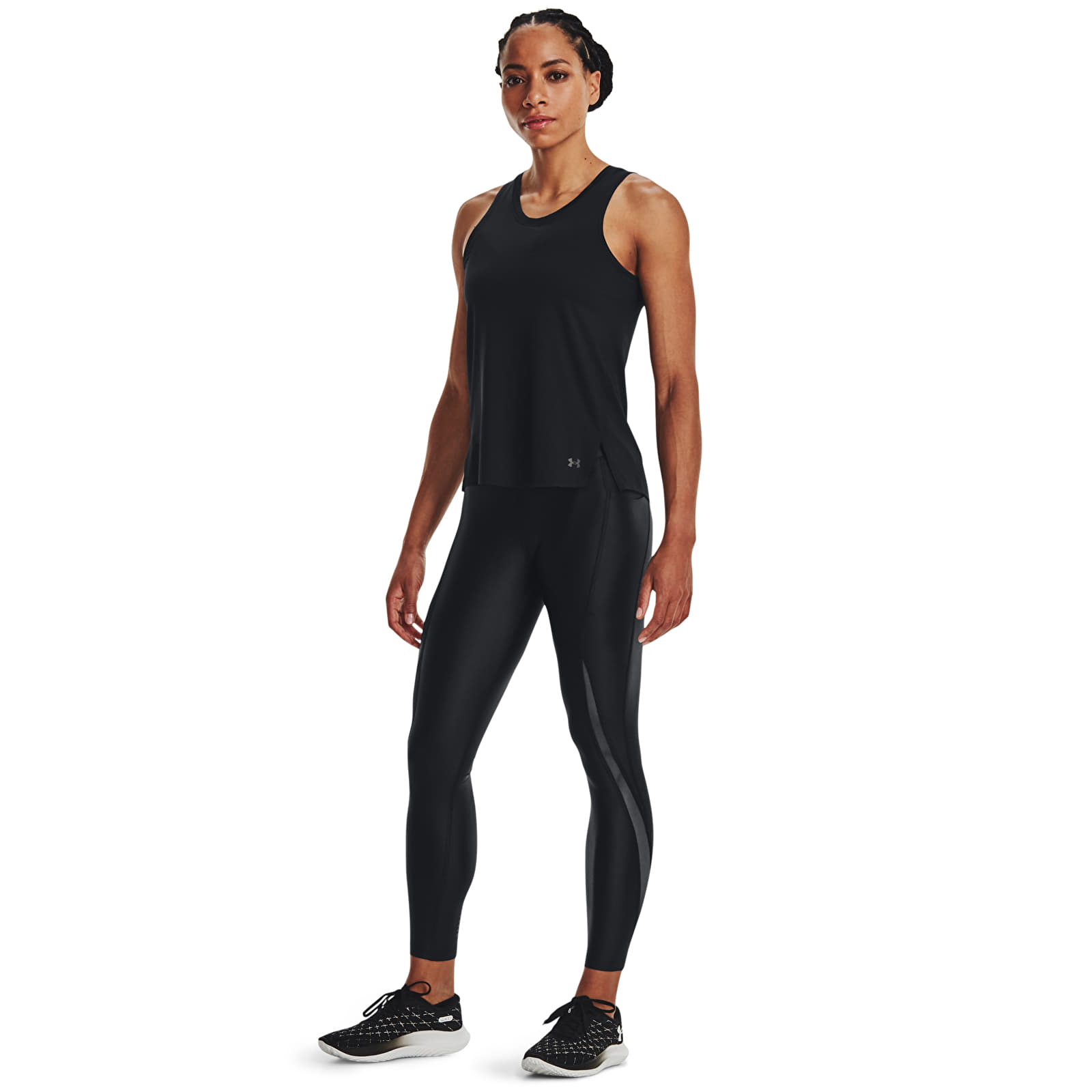 Tank tops Under Armour Iso-Chill Laser Tank Black