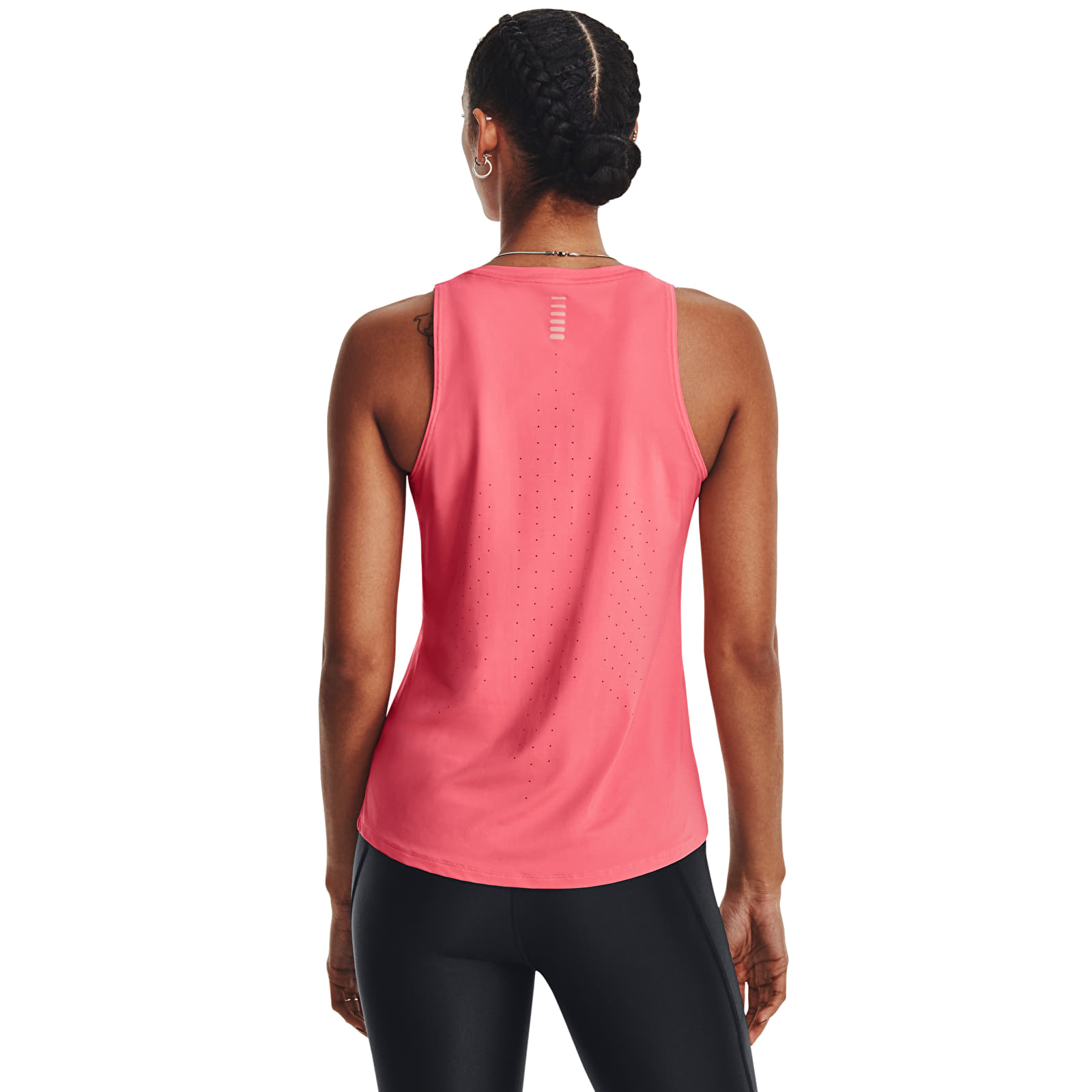 Tank tops Under Armour Iso-Chill Laser Tank Pink