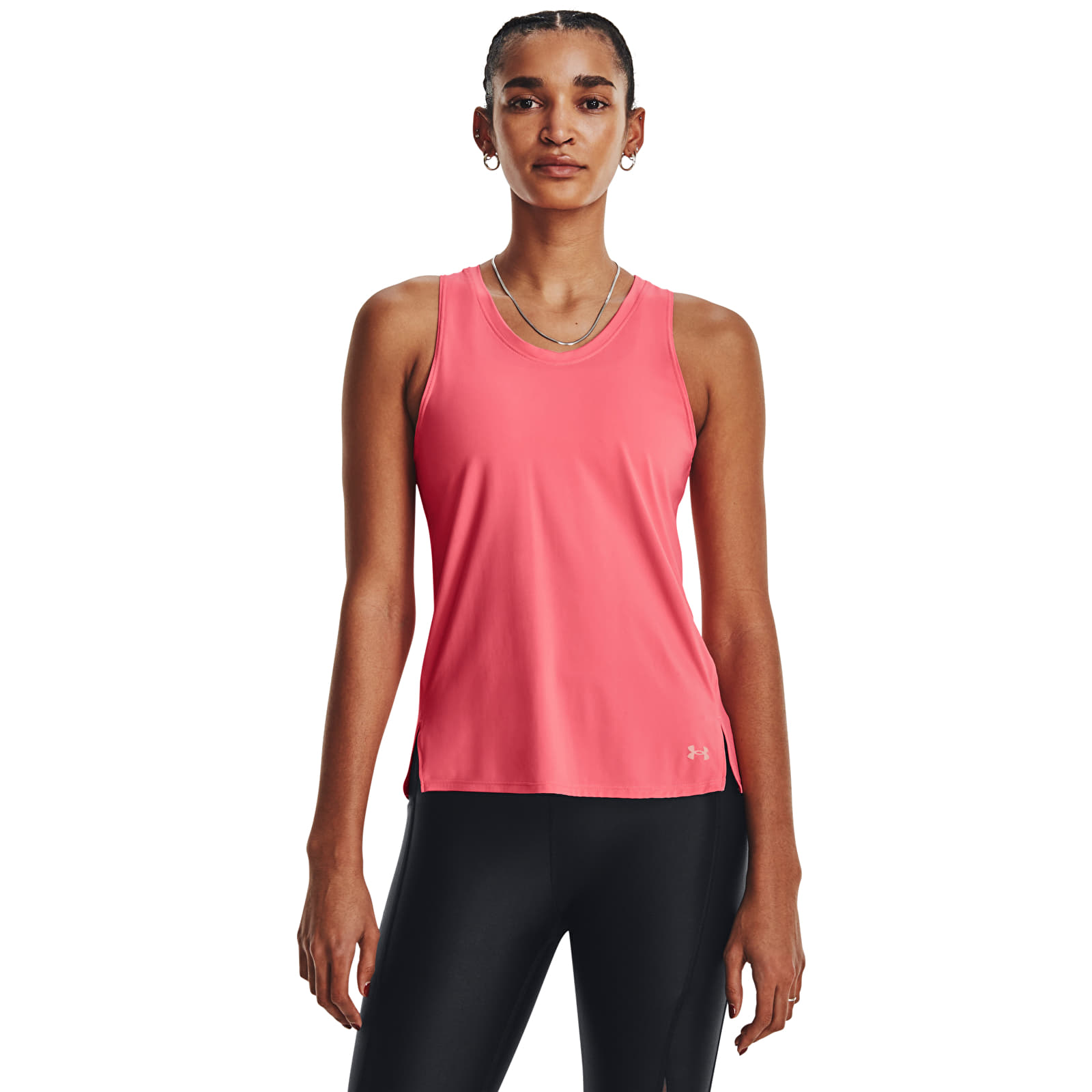 Tank tops Under Armour Iso-Chill Laser Tank Pink