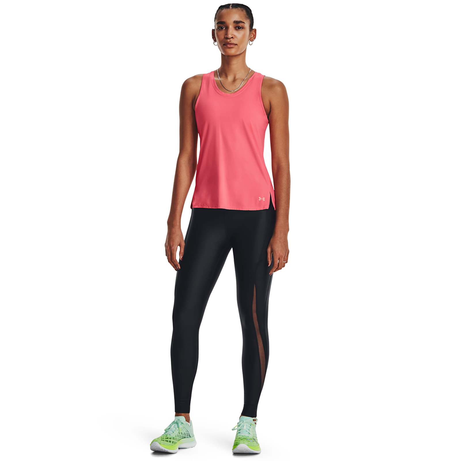 Tank tops Under Armour Iso-Chill Laser Tank Pink