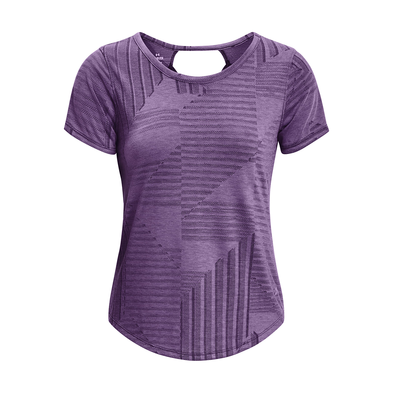 T-shirts Under Armour Streaker Deco Diamond Ss Purple
