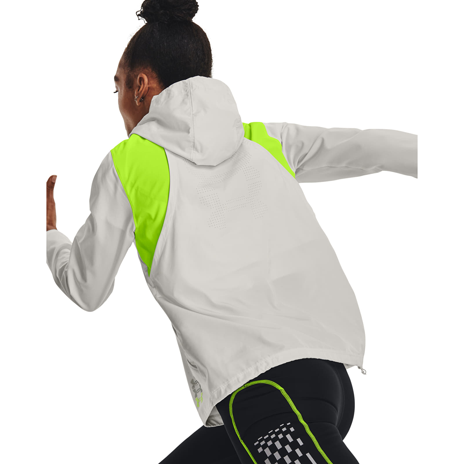 Casacos Under Armour Run Anywhere Anojacket Gray