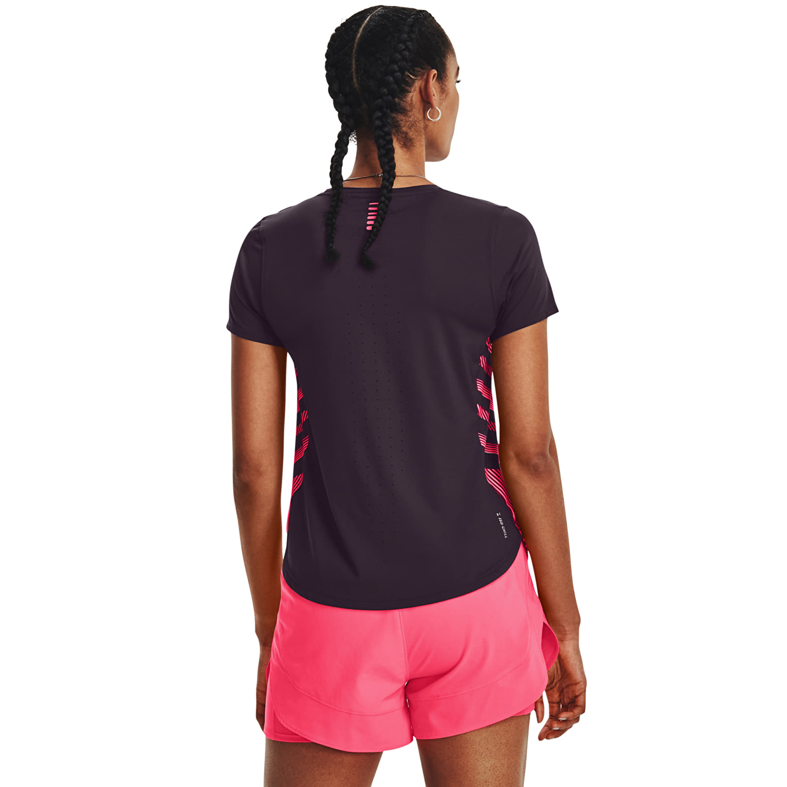T-shirts Under Armour Iso-Chill Laser Tee Ii Purple