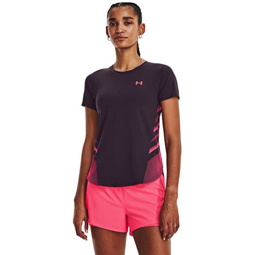 Tričko Under Armour Iso-Chill Laser Tee Ii Purple