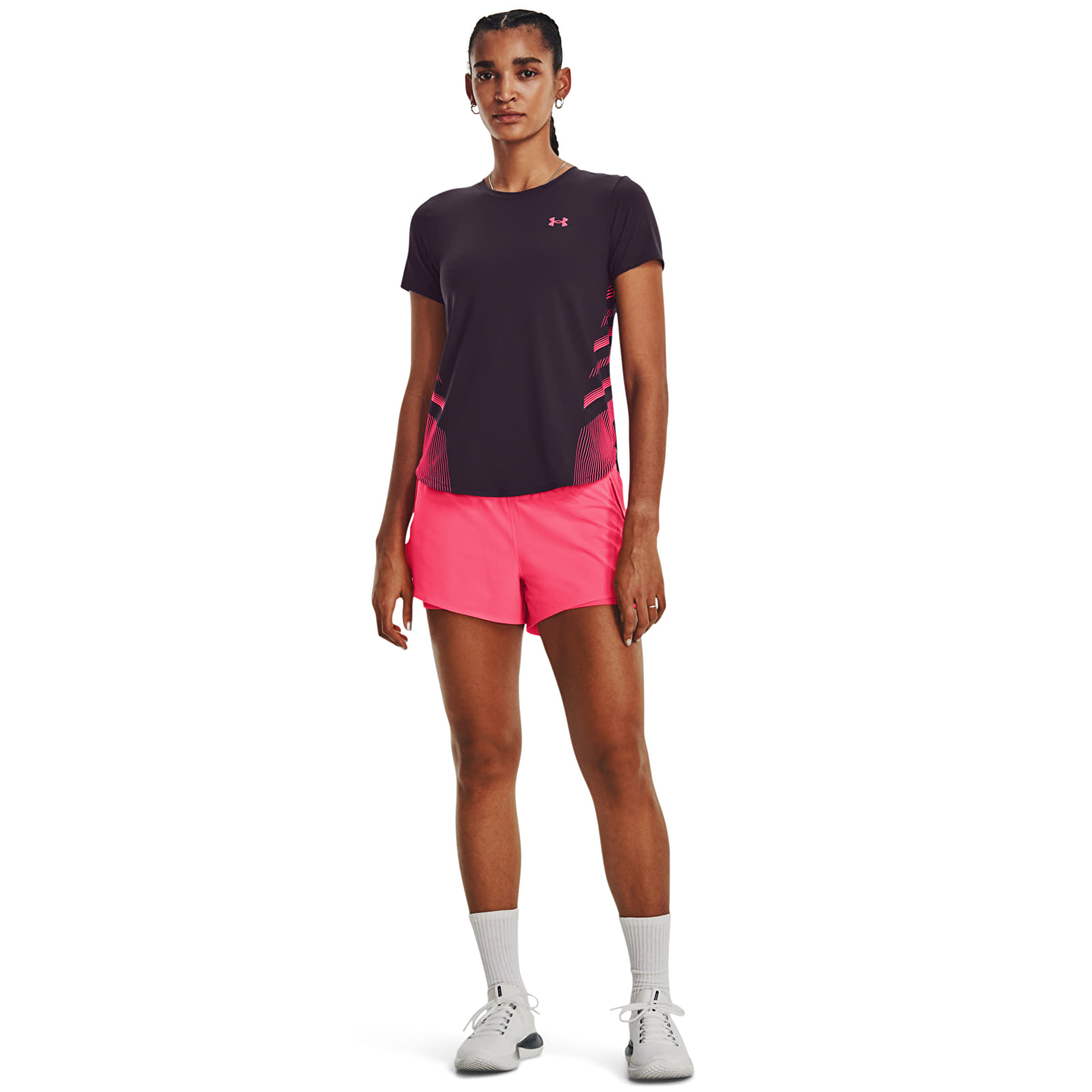 T-shirts Under Armour Iso-Chill Laser Tee Ii Purple