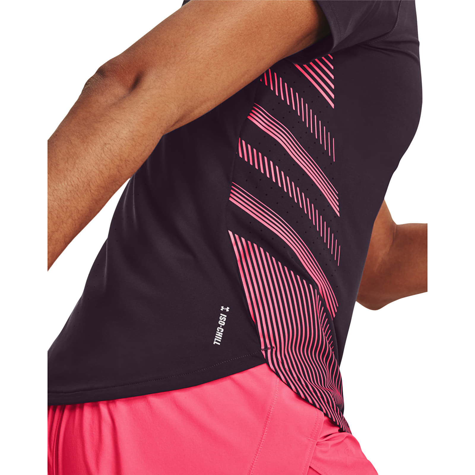 T-shirts Under Armour Iso-Chill Laser Tee Ii Purple