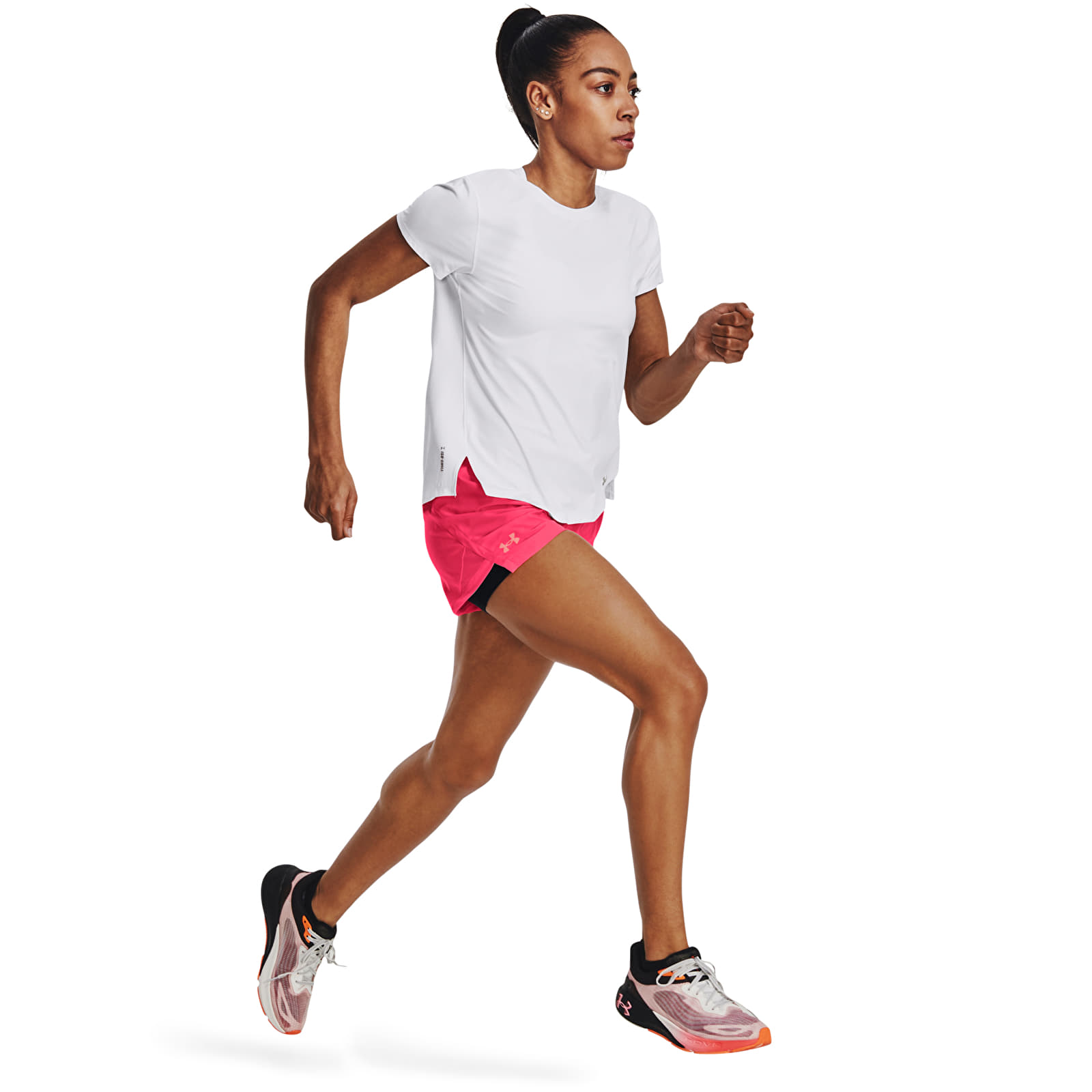 T-shirts Under Armour Iso-Chill Laser Tee White