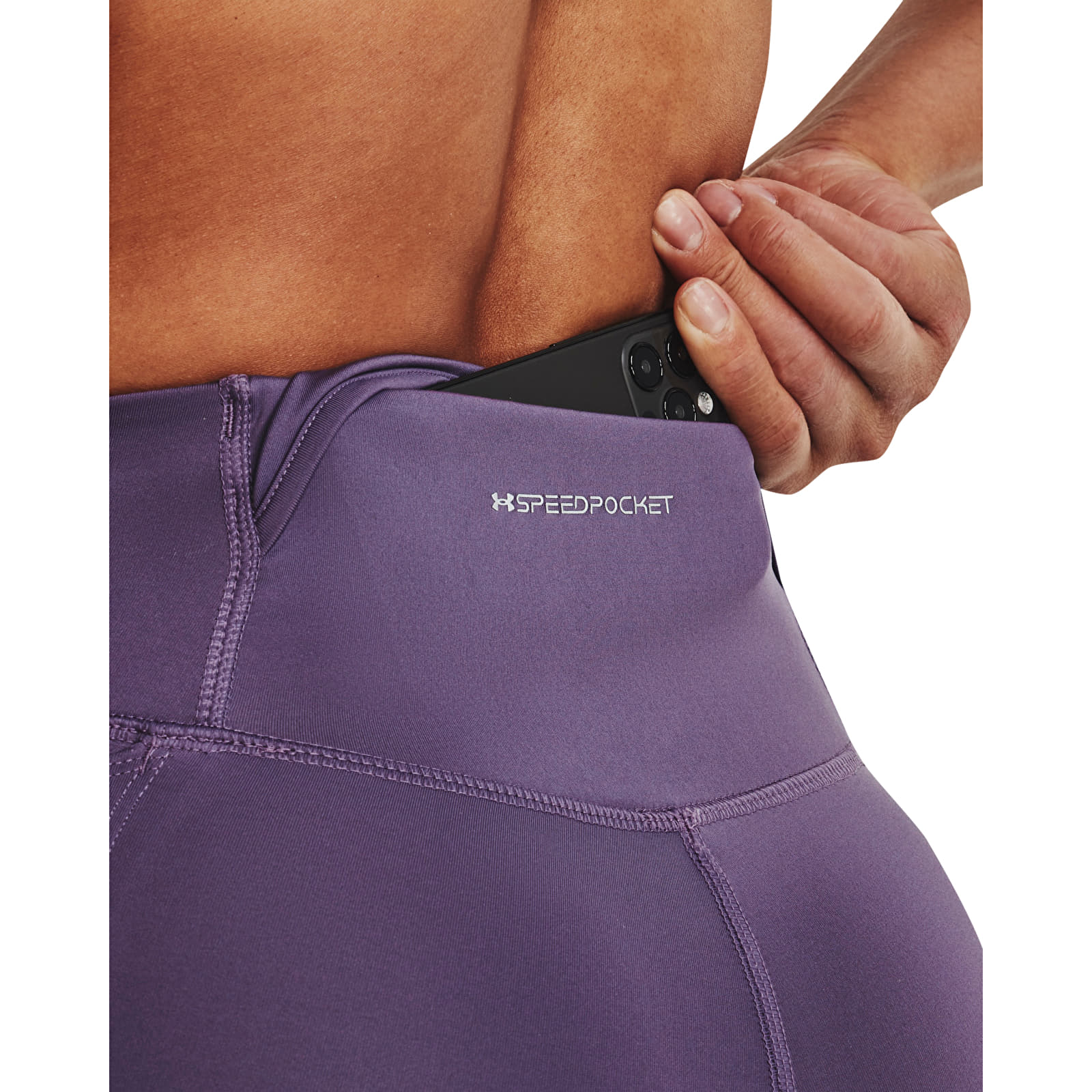 Leginsy Under Armour Flyfast Elite Ankle Tight Purple