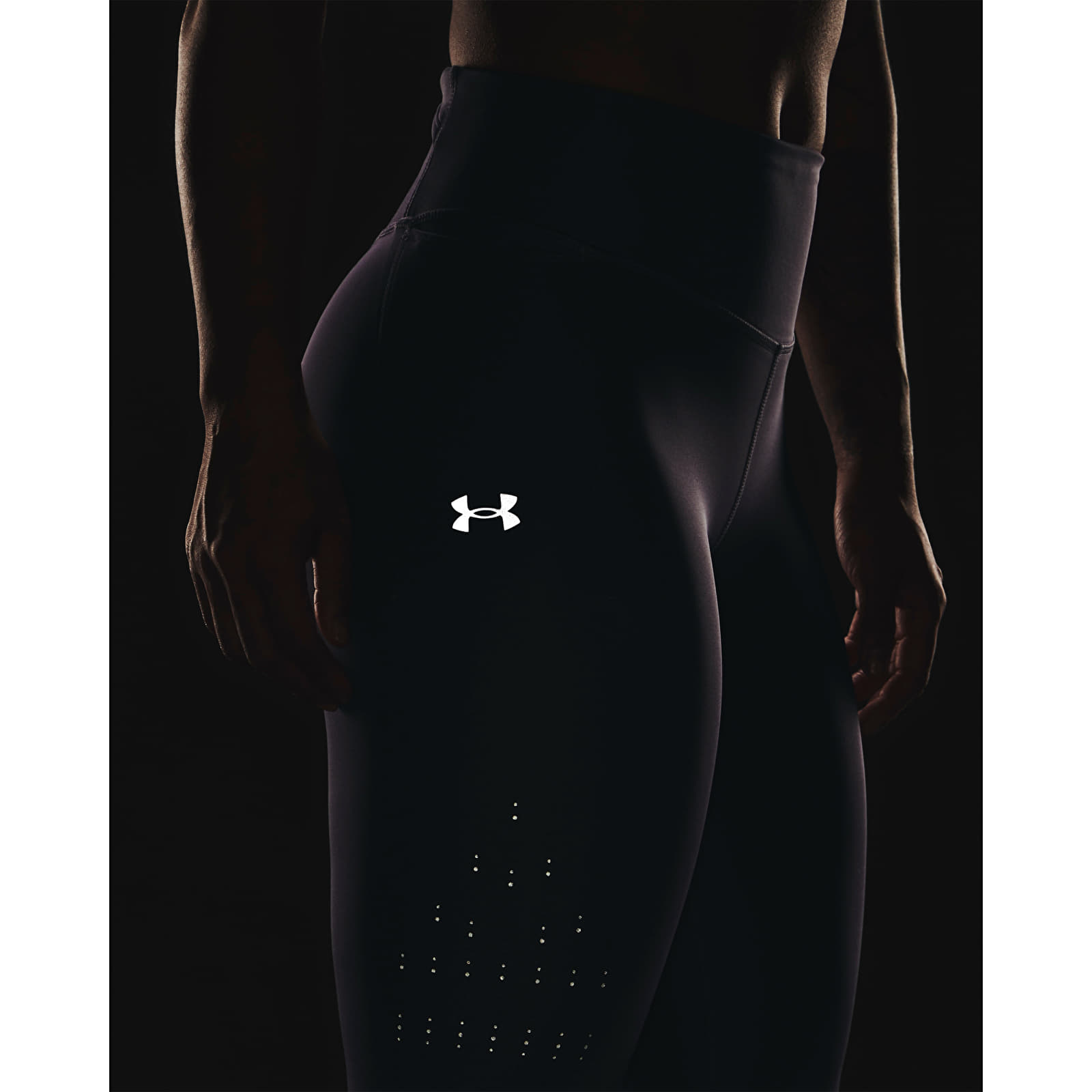 Leginsy Under Armour Flyfast Elite Ankle Tight Purple