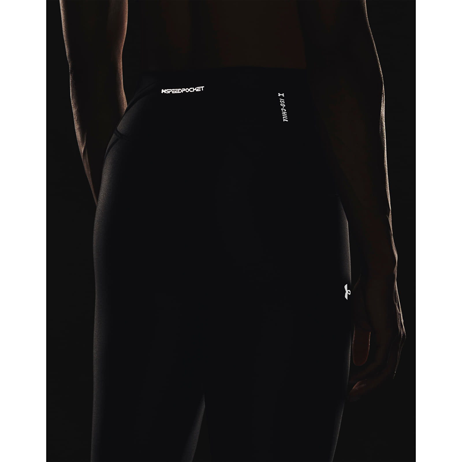 Hosen Under Armour Fly Fast Elite Isochill Tgt Black