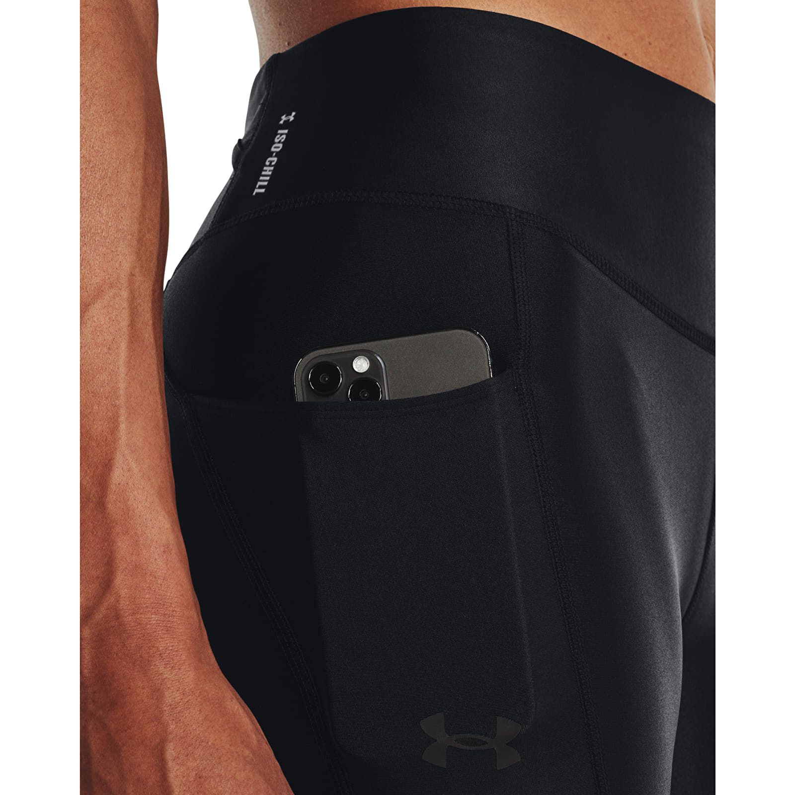 Hosen Under Armour Fly Fast Elite Isochill Tgt Black