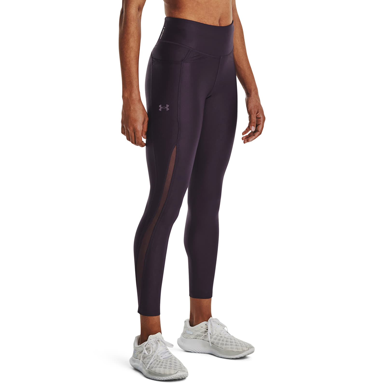 Leggings Under Armour Flyfast Elite Isochill Ankle Tight Purple