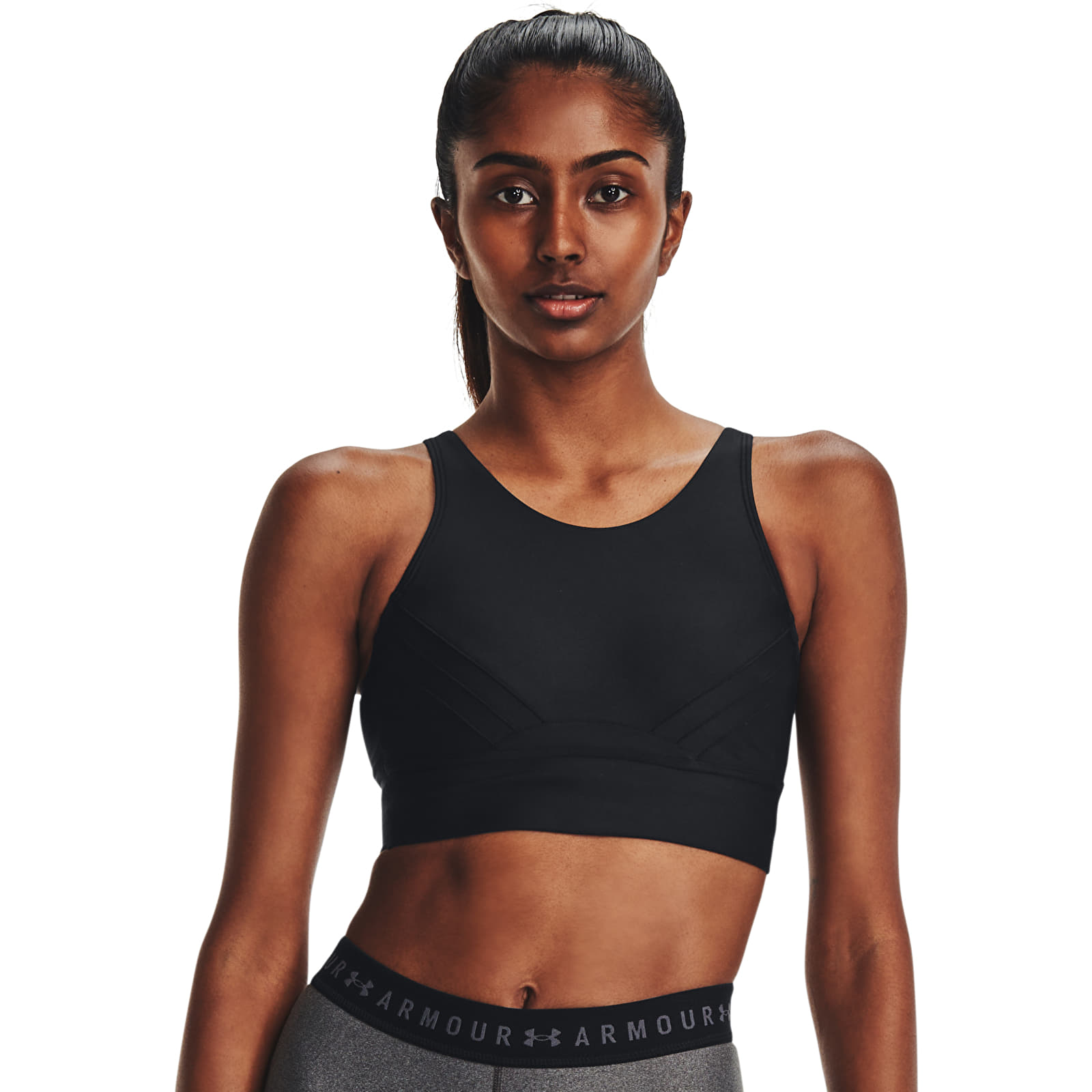 Bras Under Armour Infinity Pintuck Mid Black