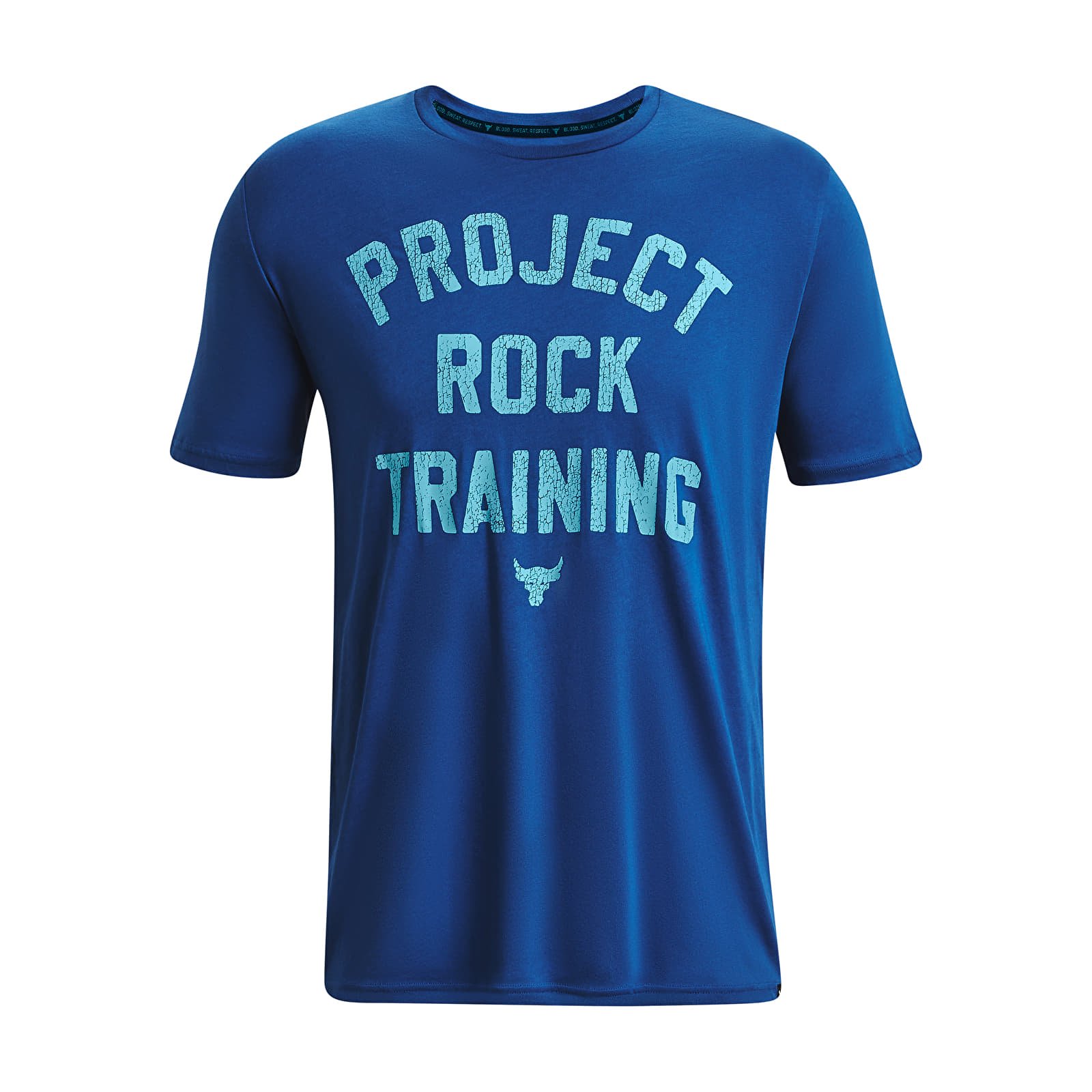T-shirts Under Armour Project Rock Training Ss Blue